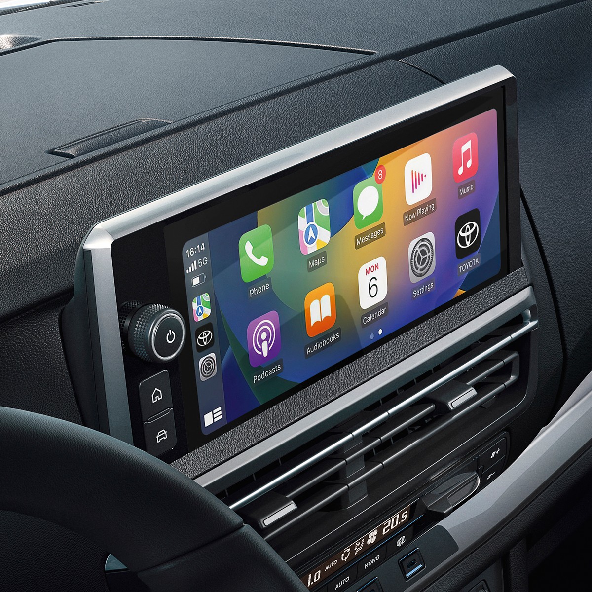 Apple CarPlay sur l'écran multimédia 